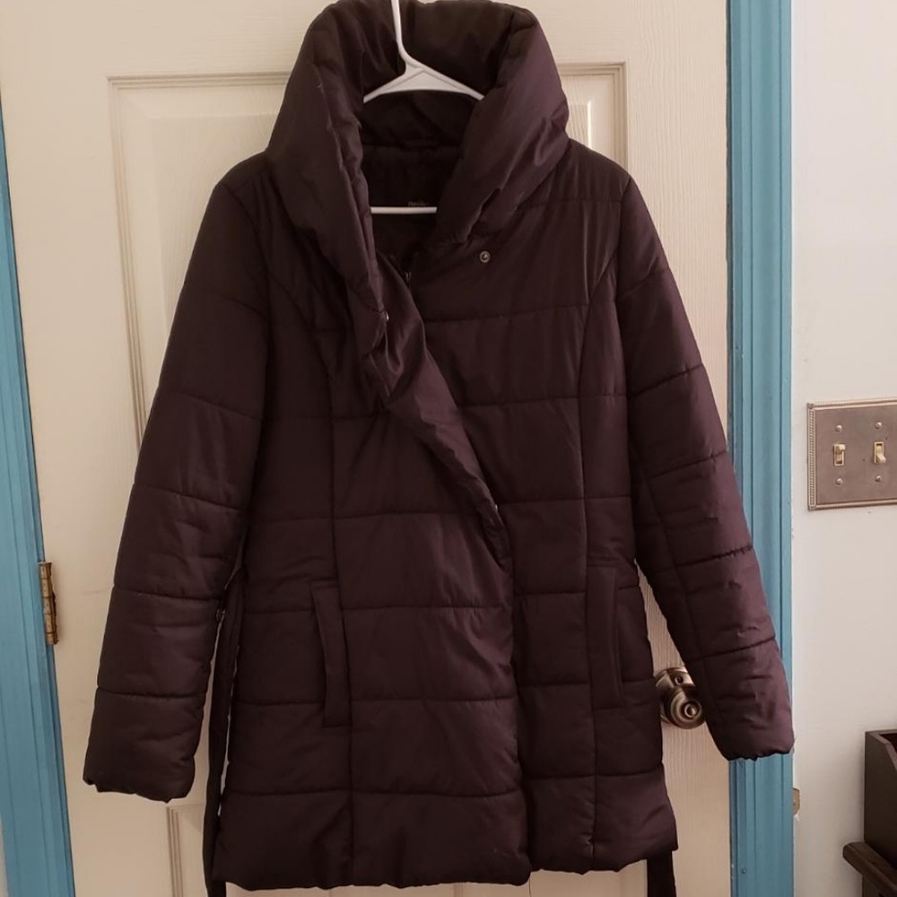 Black Puffer Winter Jacket